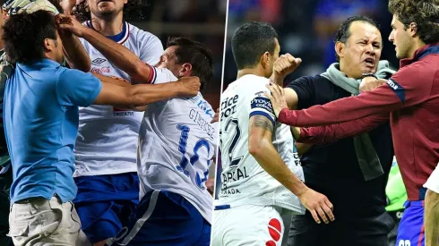 Christian Giménez y Santiago Giménez han mostrado su carácter en la cancha.