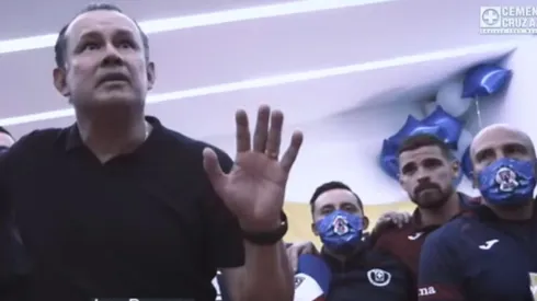 Juan Reynoso habló con los jugadores tras conseguir el pase a la Final.