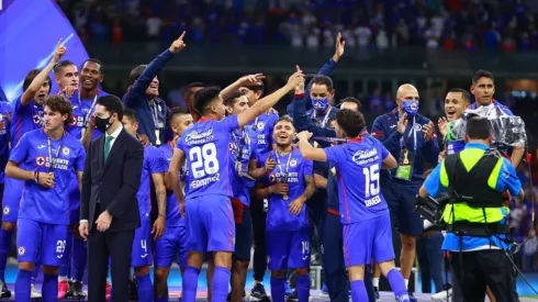 Cruz Azul durante la celebración