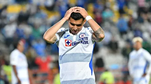 Orbelín Pineda en un partido del Guardianes