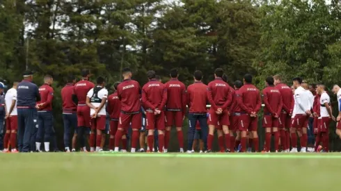 Cruz Azul en uno de los entrenamientos de pretemporada
