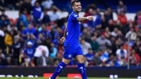 Caraglio en su etapa con Cruz Azul