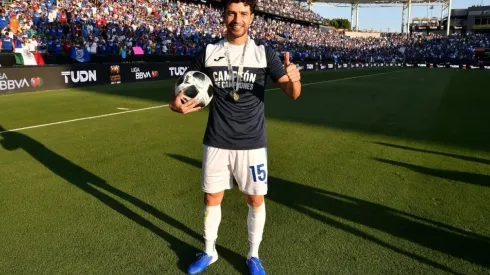 Ignacio Rivero al final del Campeón de Campeones