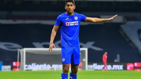 Luis Romo en un partido del Guardianes 2021