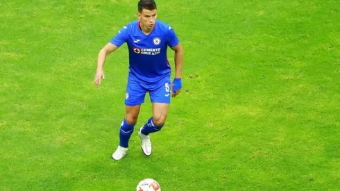 Igor Lichnovsky en un partido con Cruz Azul