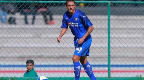 Orelién en un partido con Cruz Azul Hidalgo