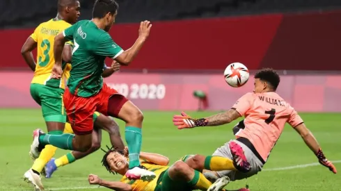 Luis Romo en un partido en los Juegos Olímpicos