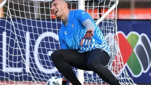 Nahuel Guzmán en un entrenamiento previo al All Star