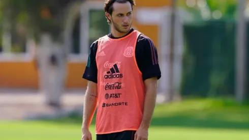 Santiago Giménez en su convocatoria a Selección.