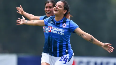 Michelle Montero anotó su primer gol como jugadora de Cruz Azul.