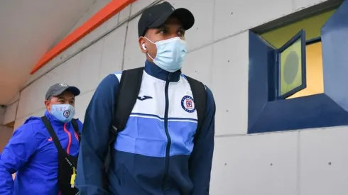 Rómulo Otero en una convocatoria con Cruz Azul