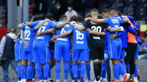Cruz Azul en el partido ante el Querétaro