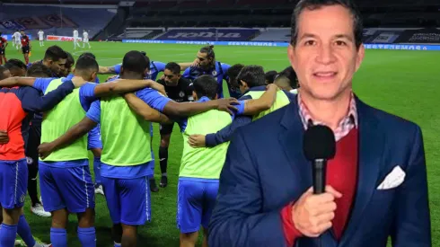 Javier Alarcón no escondió sus sentimientos por Cruz Azul