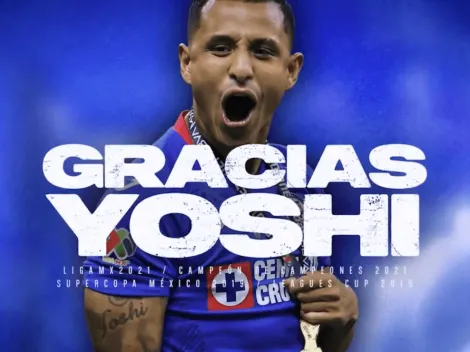 Oficial: Yoshi es la segunda baja de Cruz Azul para el Clausura 2022