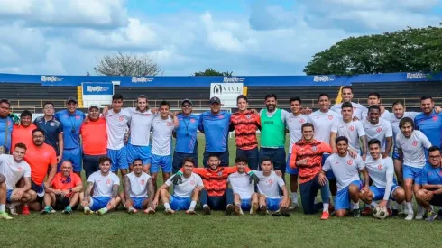El equipo de Cruz Azul que realizó la pretemporada en Cancún y Mérida.