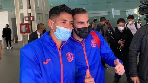 Chulada: Antuna y Mayorga ya posan con el uniforme de Cruz Azul