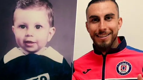 Celeste desde la cuna: La foto que comprueba que Mayorga siempre ha amado a Cruz Azul