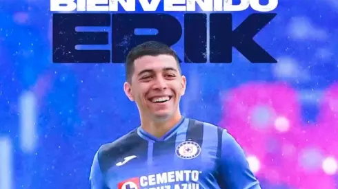 Erik Lira es el cuarto refuerzo de Cruz Azul para el Clausura 2022.