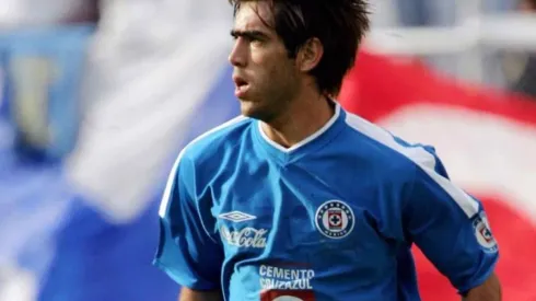 César Delgado en su paso por Cruz Azul.