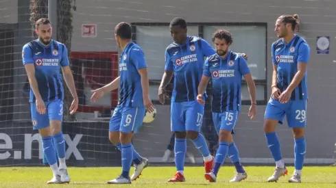 Cruz Azul enfrentó al América en amistoso.
