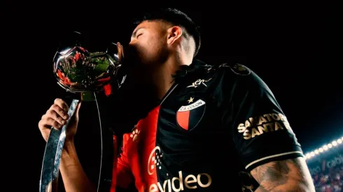 Facundo Farías fue Campeón de la Copa de la Liga de Argentina con Colón.