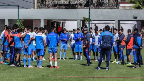 El equipo se entrena este lunes en las instalaciones de La Noria