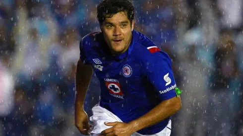 Orozco enfundado en la Celeste.