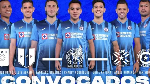 Cruz Azul tiene siete convocados para la Fecha FIFA.