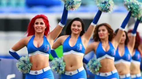 Las Celestes fueron las porristas oficiales de Cruz Azul desde 2004.