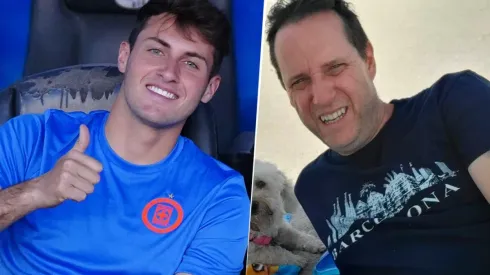 Paco Villa fue comparado con Santi Giménez en una foto de cuando era joven.