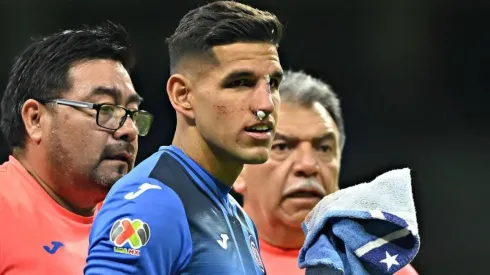 Luis Abram recibió un duro golpe