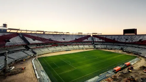 Así luce la cancha del Estadio Monumental a 21 años del partido que jugó aquí Cruz Azul.