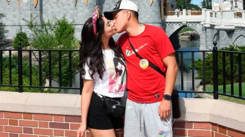 Charly Rodríguez aprovecha sus vacaciones en Cruz Azul al lado de su novia.