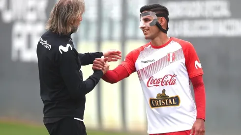 Luis Abram ya entrenó con la Selección de Perú.