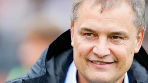 El entrenador uruguayo fue presentado este lunes como entrenador de Cruz Azul