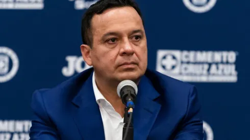 Víctor Manuel Velázquez, presidente de Cruz Azul.