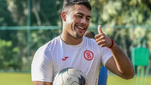 Iván Morales desde la pretemporada de Cruz Azul en Cancún.