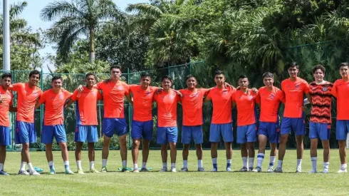 Los 14 canteranos que Cruz Azul convocó a la pretemporada en Cancún.