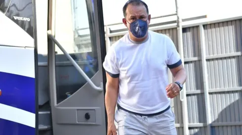 Juan Reynoso en uno de sus últimos partidos con Cruz Azul