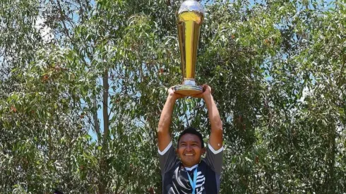 El exjugador de Cruz Azul se coronó en la Liga de Balompié Mexicano