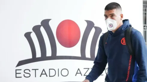 Luis Ángel Mendoza con Cruz Azul