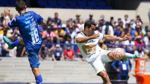 El exjugador de los cementeros marcó un auténtico golazo ante el Necaxa