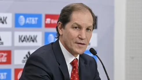 Jaime Ordiales en la rueda de prensa de la FMF