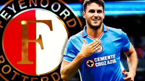 Santi Giménez se va de Cruz Azul para ser nuevo jugador del Feyenoord.