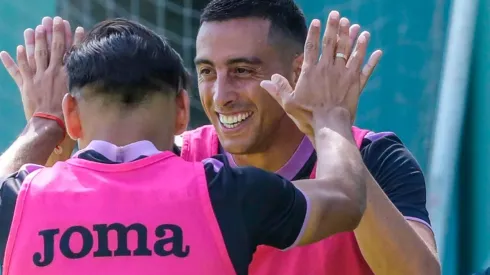 Ramiro Funes Mori ya entrenó con Cruz Azul en los últimos días.