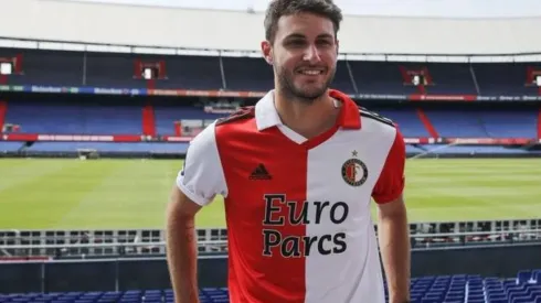 Santi en su nueva aventura.