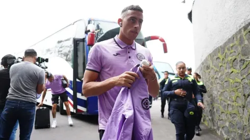 Funes Mori estuvo presente desde las gradas en el duelo ante Gallos.