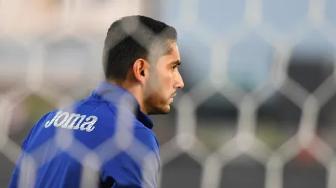 Jesús Corona en un partido con Cruz Azul