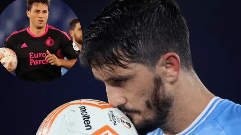 Santi marcó doblete durante el partido, pese a la derrota.