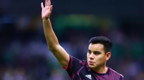 Carlos Rodríguez con el Tricolor.